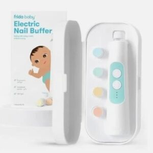 Frida Baby Electric Nail Buffer - White and Blue